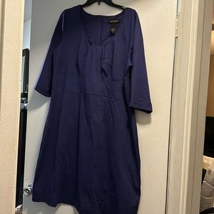 Used Lane Bryant Purple Dress Size 22/24